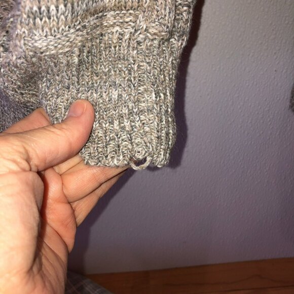 VTG Loafers Reed St James Mens Medium Beige Pullover Sweater Size M Made in USA - Picture 5 of 9